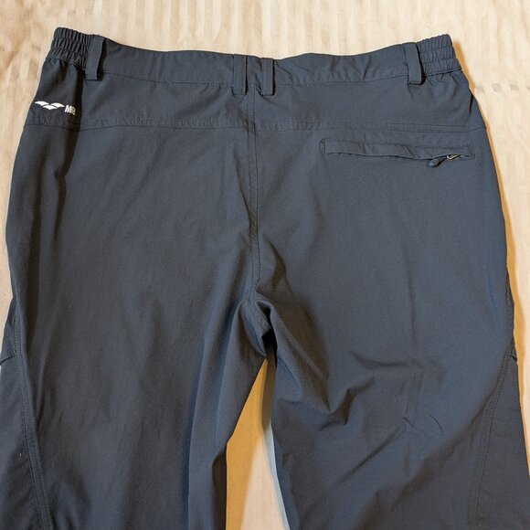 Mier Straight Leg Cargo Pants Size 14 Black - Picture 4 of 14